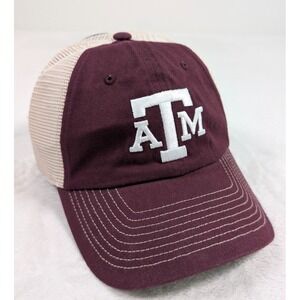 Texas A&M Aggies Trucker Hat Captivating Snapback Unisex One Size NWT..